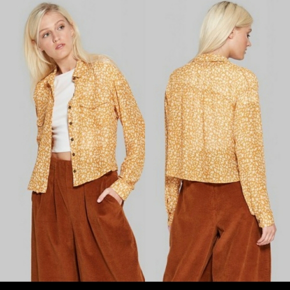 wild fable Tops - NWT WILD FABLE FLORAL TOP